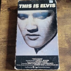This Is Elvis VHS Tape